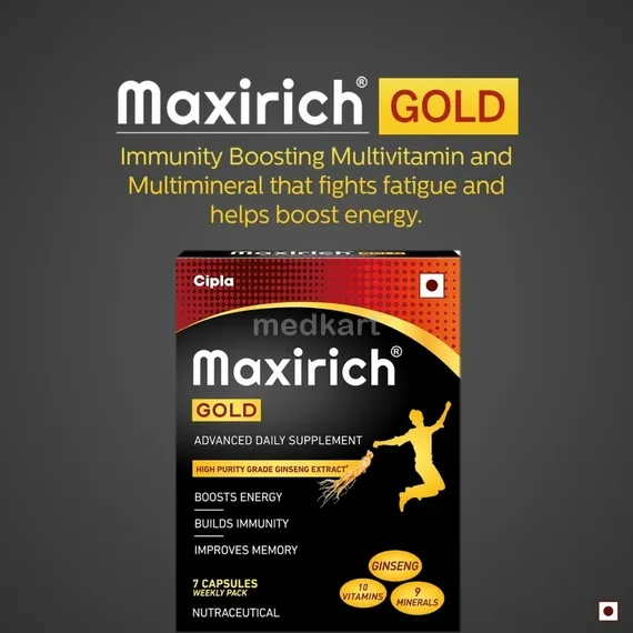 maxirich gold capsule 7's